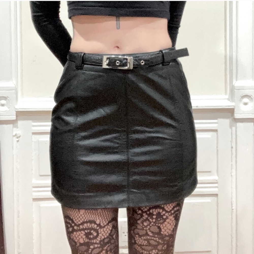 Vintage Leather mini skirt Wilson’s leather